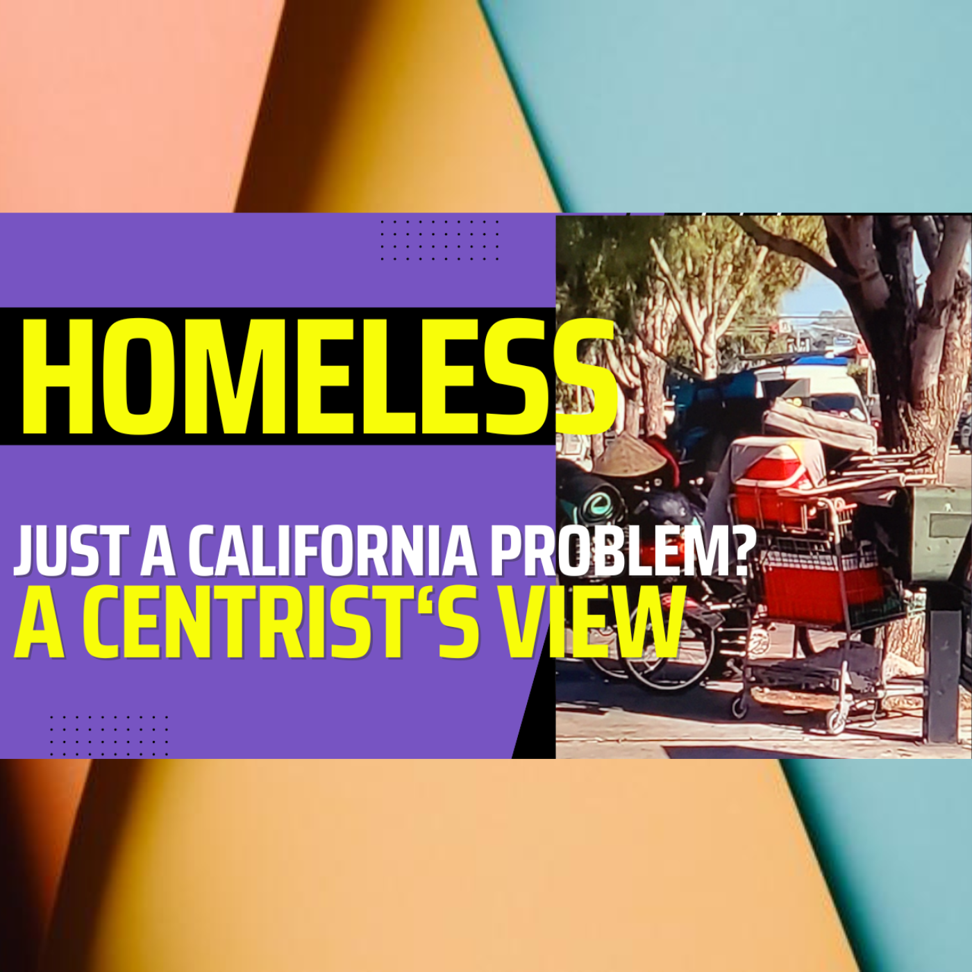 Centrist's view of homeless issues in California