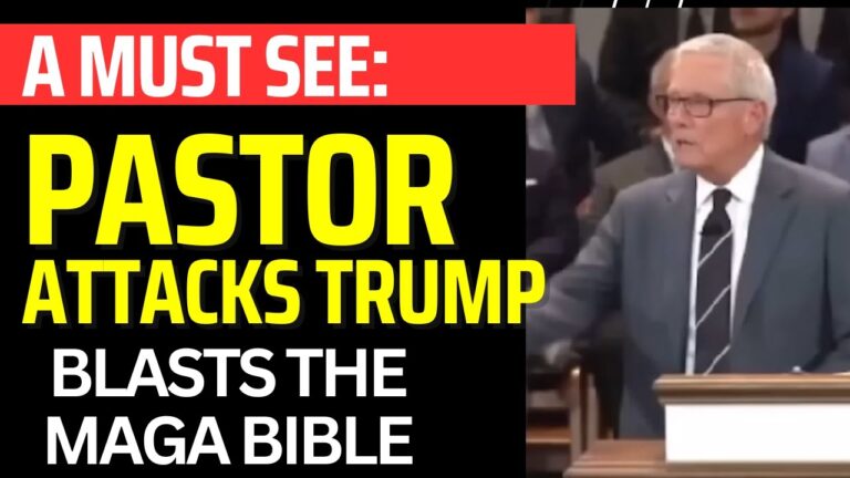 A MUST SEE: Pastor Blasts Trump and his Bible!