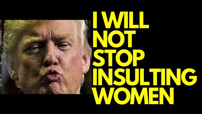 OMG!! Trump Said THIS About Women At His Rally